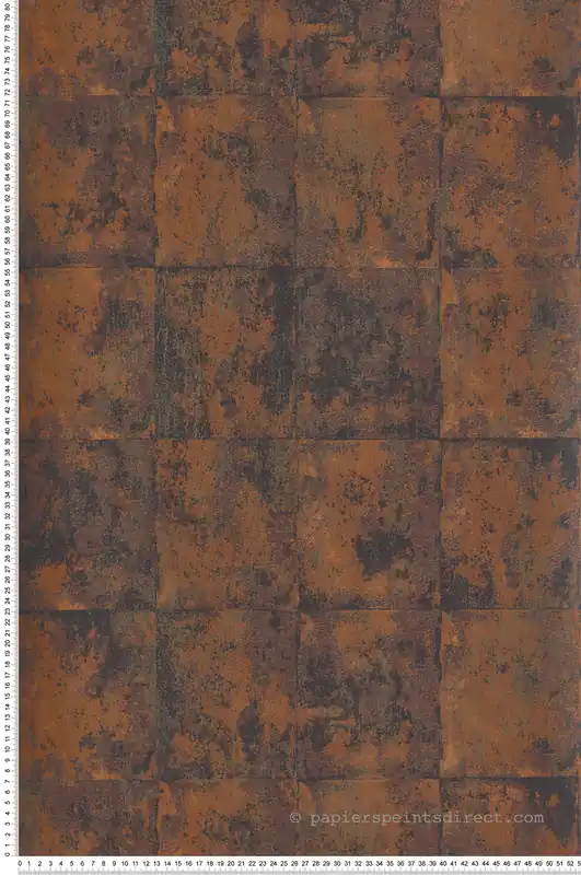 Acheter En Ligne Papier peint Béton Solid rouille irisé - The Texture Book de Masureel Réf. MAS-ORB403