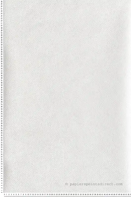 Bon Marché Papier peint Chevron Rocco blanc argenté - The Texture Book de Masureel Réf. MAS-ILA703