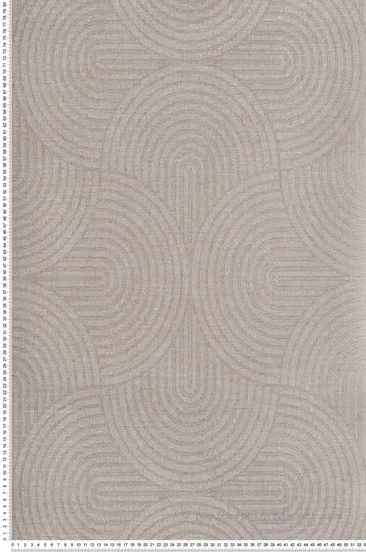 Papier peint Spirale Earth taupe irisé - The Texture Book de Masureel Réf. MAS-EAR606 Prix Choc