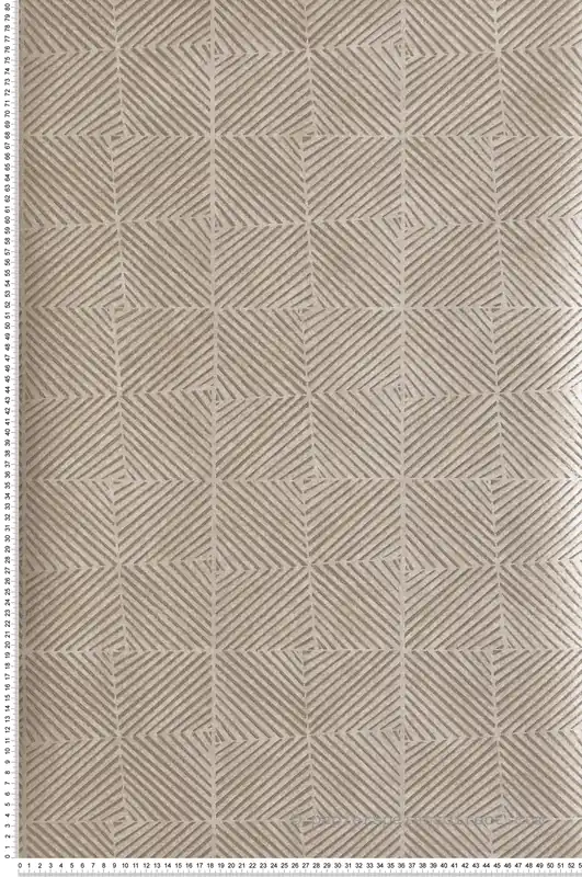 Papier peint Carré Tyre taupe doré - The Texture Book de Masureel Réf. MAS-EAR303 Offre Spéciale