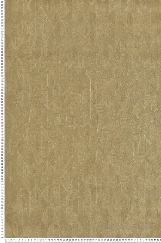 Haute Qualité Papier peint Feuille Art Déco Tarrazu doré - Vegetals de Casadéco Réf. VEGE201272303