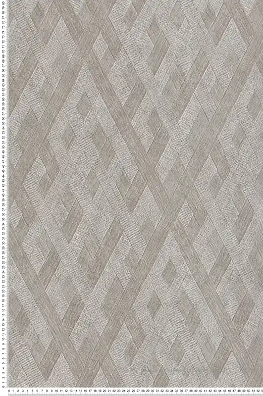 Papier peint Tissage Géométrique Oblique gris - Architexture de Montecolino Réf. MC-AZ57755 Offre Spéciale