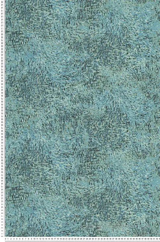 Affaire À Saisir Papier peint Pétales turquoise - Guy Laroche de Lutèce Réf. LTC-51246304