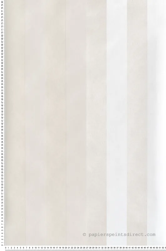 Meilleur Choix Papier peint Rayure Irisée Infinitus blanc nacré - Romance de Masureel Réf. MAS-ROM505
