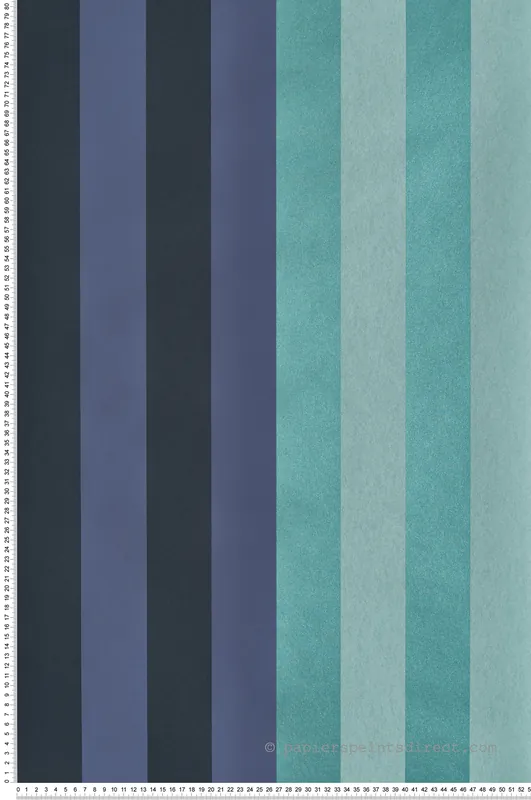 Papier peint Rayure Irisée Infinitus bleu métallisé - Romance de Masureel Réf. MAS-ROM503 Produit De Marque