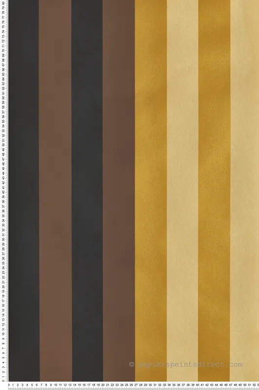 Papier peint Rayure Irisée Infinitus marron doré - Romance de Masureel Réf. MAS-ROM502 Produit De Marque