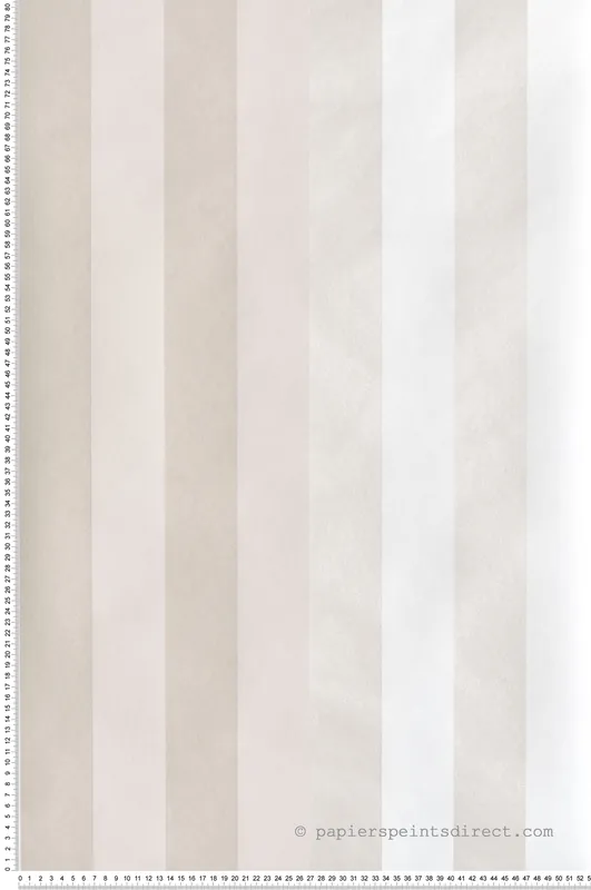 Bon Plan Papier peint Rayure Irisée Infinitus beige nacré - Romance de Masureel Réf. MAS-ROM501