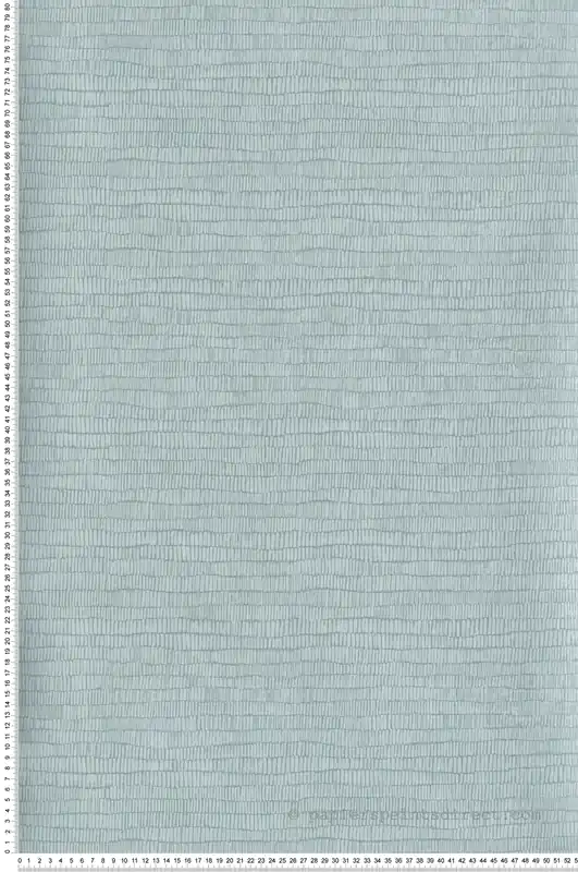 Papier peint Ethnique Lusus bleu céleste métallisé - Romance de Masureel Réf. MAS-ROM403 Seulement Aujourd'hui