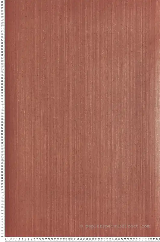 Papier peint Faux Uni Tissage Naxos brique métallisé - Romance de Masureel Réf. MAS-WIL407 Commander Maintenant