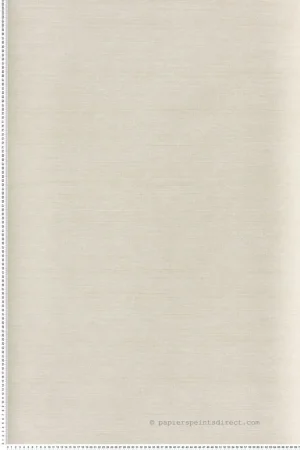 Satisfait Ou Remboursé Papier peint Faux unis Soie Tafta crème - Amazone de Masureel Réf. MAS-ZON005