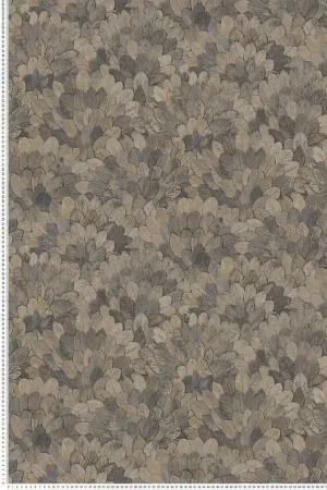 Vente Directe Papier peint Feuille Feijoa bleu orage - Modernismo de Casamance Réf. CAS-76841528