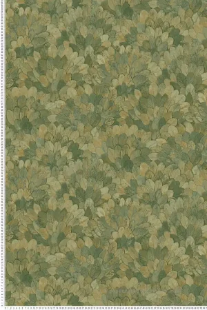 Papier peint Feuille Feijoa vert - Modernismo de Casamance Réf. CAS-76841426 Usine Directe