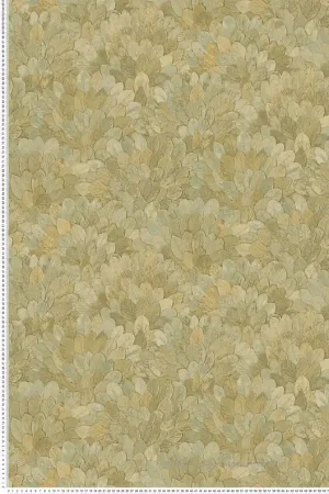 Papier peint Feuille Feijoa vert camomille - Modernismo de Casamance Réf. CAS-76841120 Achetez Aujourd'hui