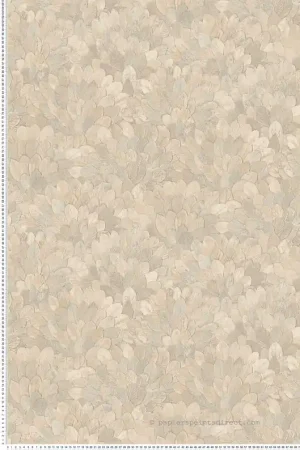Commander Maintenant Papier peint Feuille Feijoa grège - Modernismo de Casamance Réf. CAS-76841018