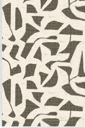 Papier peint Cannage Raphia Cana gris vert - Modernismo de Casamance Réf. CAS-76830814 Prix Bas