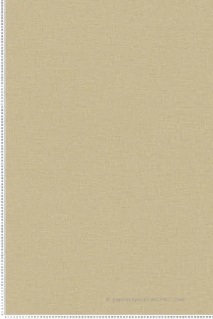 Haute Qualité Papier peint Uni Lin Étoffe Lina camomille - Modernismo de Casamance Réf. CAS-76852854
