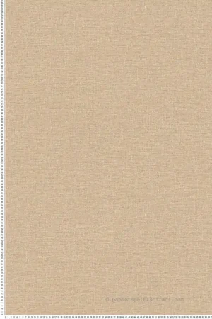Papier peint Uni Lin Étoffe Lina beige - Modernismo de Casamance Réf. CAS-76851936 Seulement Aujourd'hui