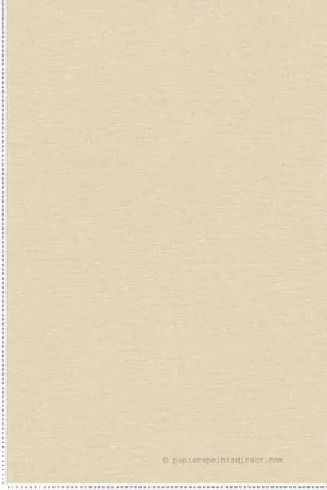 Papier peint Uni Lin Étoffe Lina sable - Modernismo de Casamance Réf. CAS-76851834 Solde