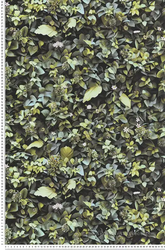 Livraison Express Papier Peint Mur Végétal vert - Illusion d‘Ugépa Réf. UGP-M89104