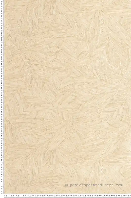 Nouvelle Collection Papier peint Feuille Liège Archipel beige - Borneo de Casélio Réf. BORN106511010