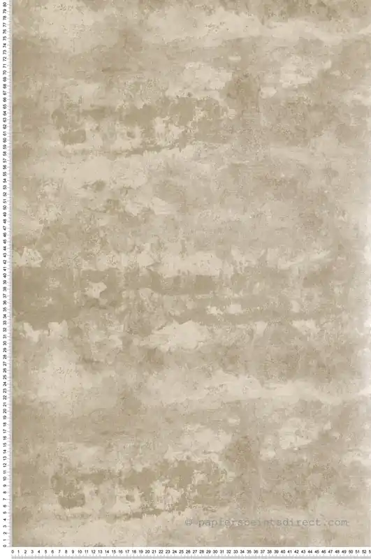 Papier peint Effet Béton Nuage beige irisé - Attitude de Lutèce Réf. LTC-DWP0356-03 Pas Cher