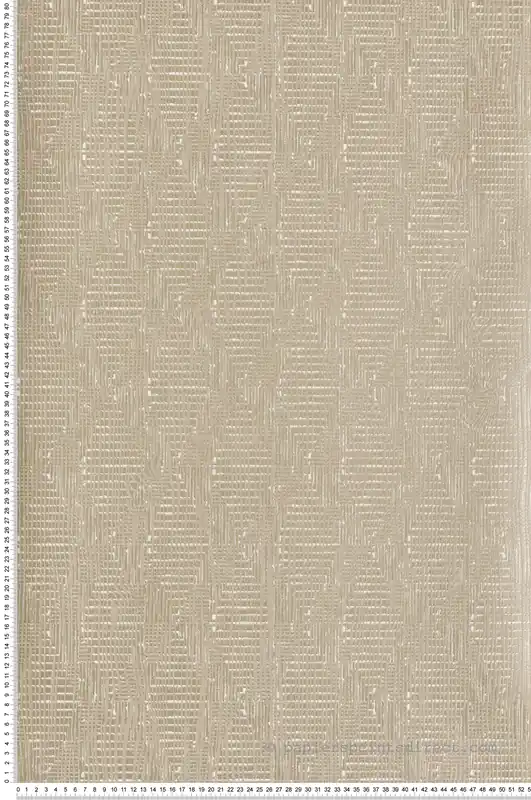Papier peint Tissage Texture beige doré - Attitude de Lutèce Réf. LTC-AM22003-4 Petit Prix
