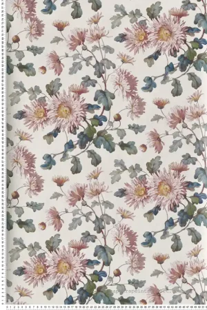 Expédié Aujourd'hui Papier peint Fleurs Vintage Charlotte blush - V&A Decorative Papers III d‘Initiales Réf. INI-2513-190-03