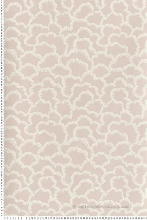 Solde Papier peint Nuage Stratus rose pâle - V&A Decorative Papers III d‘Initiales Réf. INI-2513-187-04