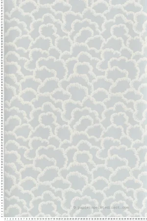 Papier peint Nuage Stratus bleu ciel - V&A Decorative Papers III d‘Initiales Réf. INI-2513-187-02 Prix Cassé