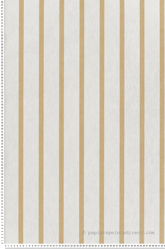 Vente Directe Papier peint Rayure Tissé Katy camel - Twist de Casélio Réf. TST106491102