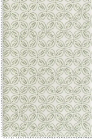 Papier peint Pétales Trellis Morgrove vert - Beaux Arts de Lutèce Réf. LTC-M1832 Commander Maintenant