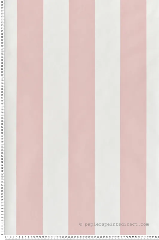 Prix Réduit Papier Peint Rayure Classique rose - Flora d‘Ugépa Réf. UGP-A83723
