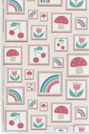 Papier peint Cadre Enfant Balance Julie‘s Dream - Storybook Papers de Little Greene Réf. 0231BAJULIE Offre Spéciale