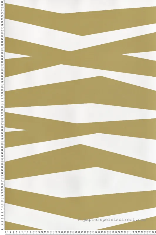Haute Qualité Papier peint Rayures Zebra vert olive - Color Game de Casadéco Réf. GAME200637414