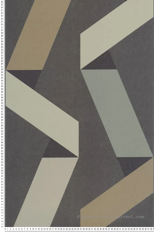 Vente Directe Papier peint Ligne Ribbon anthracite - Color Game de Casadéco Réf. GAME200649808