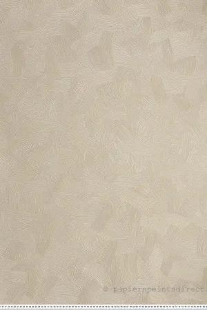 Papier peint Mouvement Graphique Bérénice blanc doré - Magnitude de Casamance Réf. CAS-76662038 Achat Immédiat