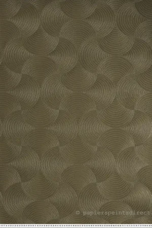 Papier peint Éventail Art Déco Météore bronze argile - Magnitude de Casamance Réf. CAS-76630814 Marque