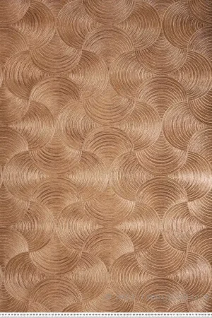 Papier peint Éventail Art Déco Aphélie cuivré - Magnitude de Casamance Réf. CAS-76620304 Offre Limitée