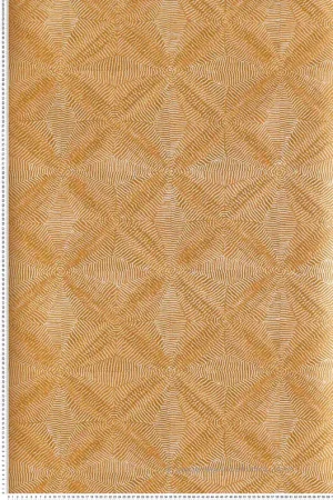 Papier peint Ethnique Khanta ocre - Amani de Masureel Réf. MAS-AMA104 Remise