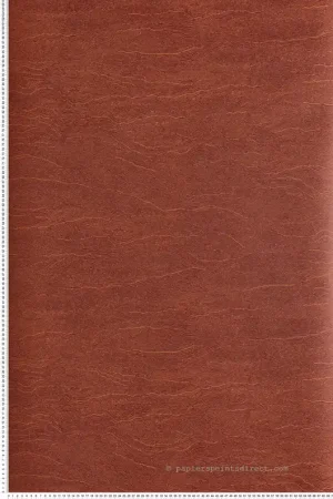 Promotion Saisonnière Papier peint Faux Uni Terre Miri terracotta - Terra de Masureel Réf. MAS-TER004