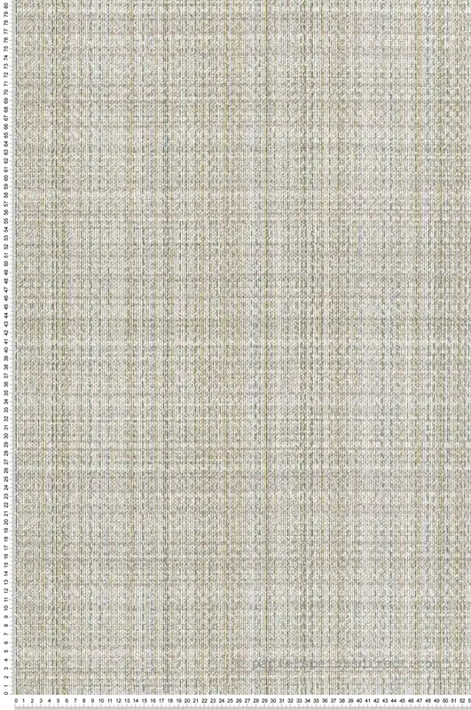 Papier peint Tissage Effet vert ocre - Jaipur de Montecolino Réf. MC-26465 Soldes