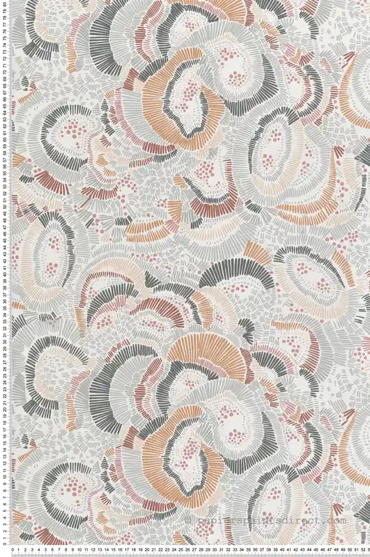 Papier peint Marin Coquillage rose gris - Dolce Vita de Lutèce Réf. LTC-11230504 Usine Directe