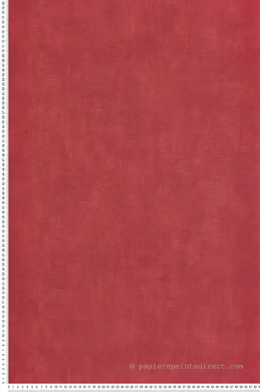Bon Marché Papier peint Uni Toile Patine rouge brique - Dolce Vita de Lutèce Réf. LTC-11230910