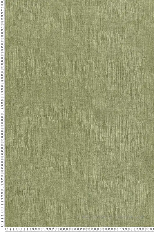 Papier peint Faux Uni Textile vert - Jaipur de Montecolino Réf. MC-26485 Certifié