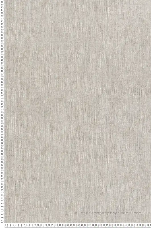 Papier peint Faux Uni Textile grège - Jaipur de Montecolino Réf. MC-26482 Certifié