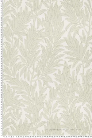 Usine Directe Papier peint Feuillage Laurel Leaf beige - V&A Decorative Papers II d‘Initiales Réf. INI-2412-177-03