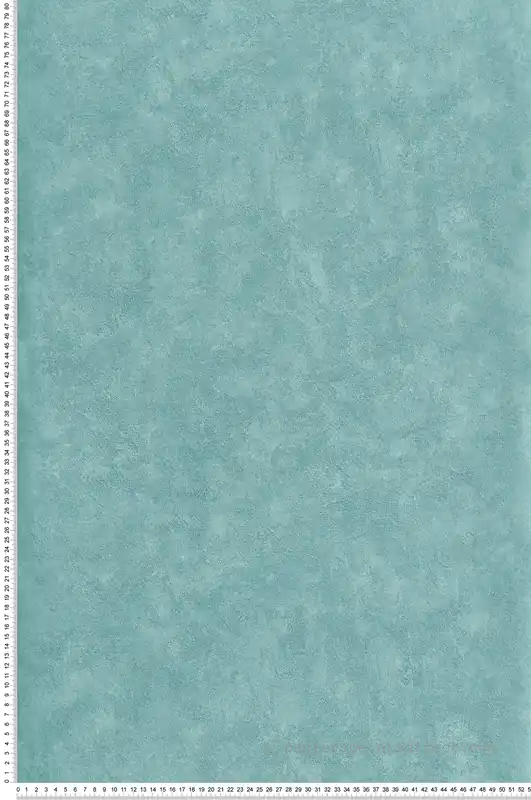 Papier Peint Uni Béton Ciré turquoise - Artifice d‘Ugépa Réf. UGP-M79634 Quantité Limitée