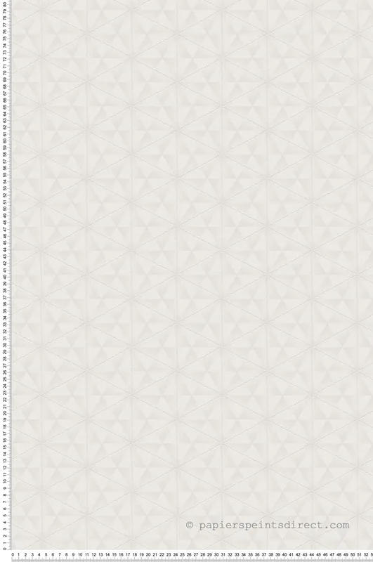 Papier peint Triangle Fibre d‘Or écru - Abaca de Lutèce Réf. LTC-51232906 Satisfait Ou Remboursé