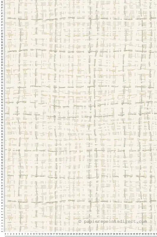 Papier peint Tissage Relief Rabane vert - Abaca de Lutèce Réf. LTC-51232704 Offre Du Jour