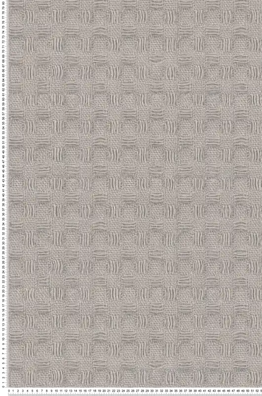 Papier peint Illusion 3D Boutis gris - Abaca de Lutèce Réf. LTC-51232409 Satisfait Ou Remboursé